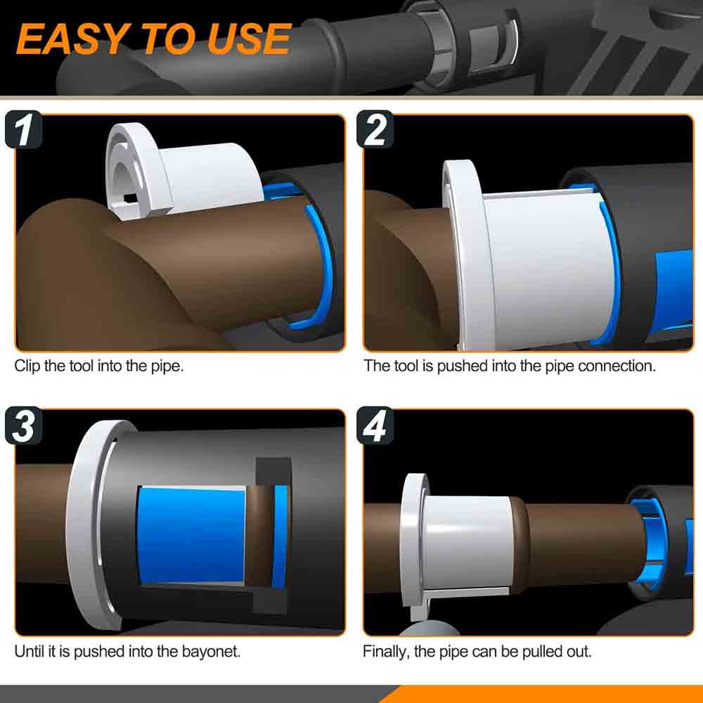 7 Pcs Fuel Line Disconnector