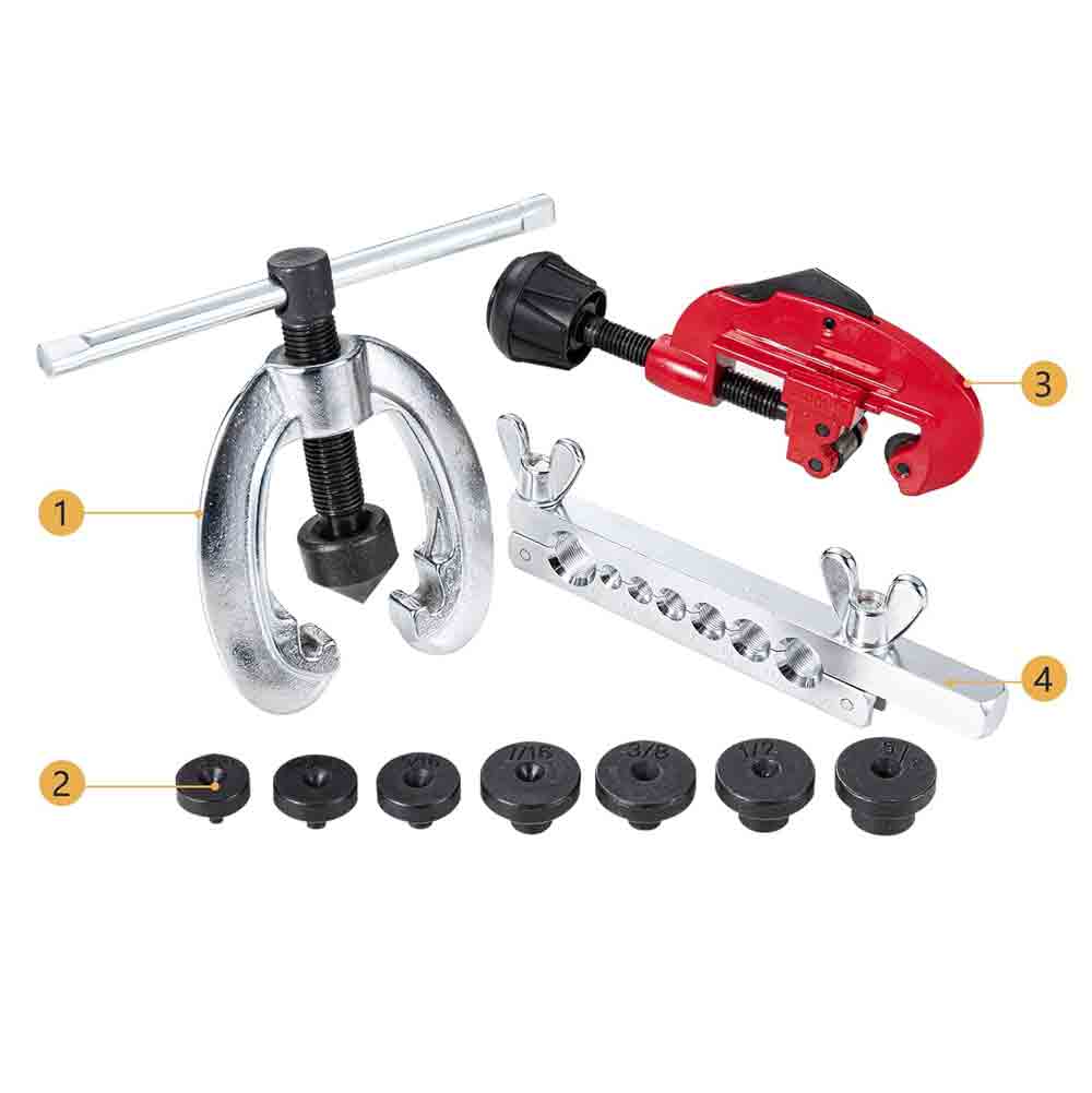 Tube Cutter Flaring Tool Kit
