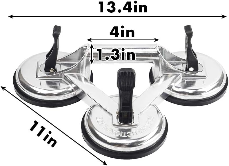 Glass Suction Puller 3 Claws