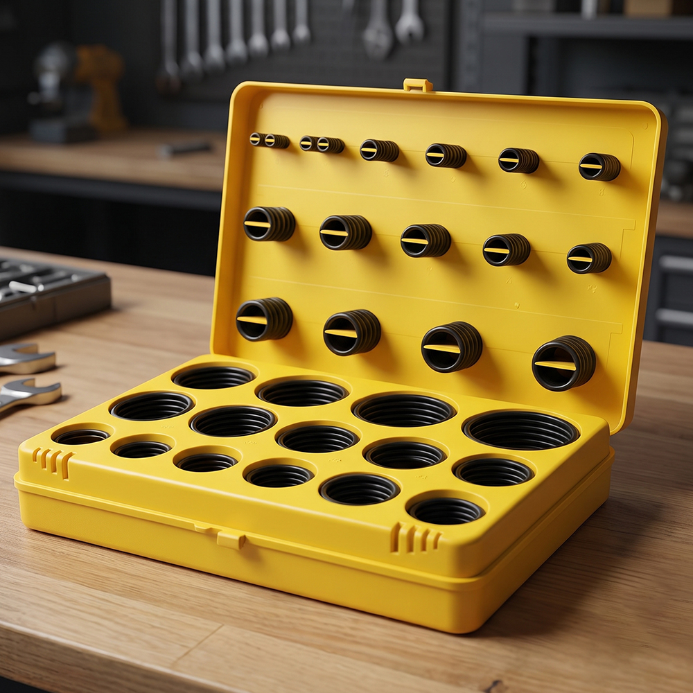 419 Pcs Metric O Ring Kit Yellow