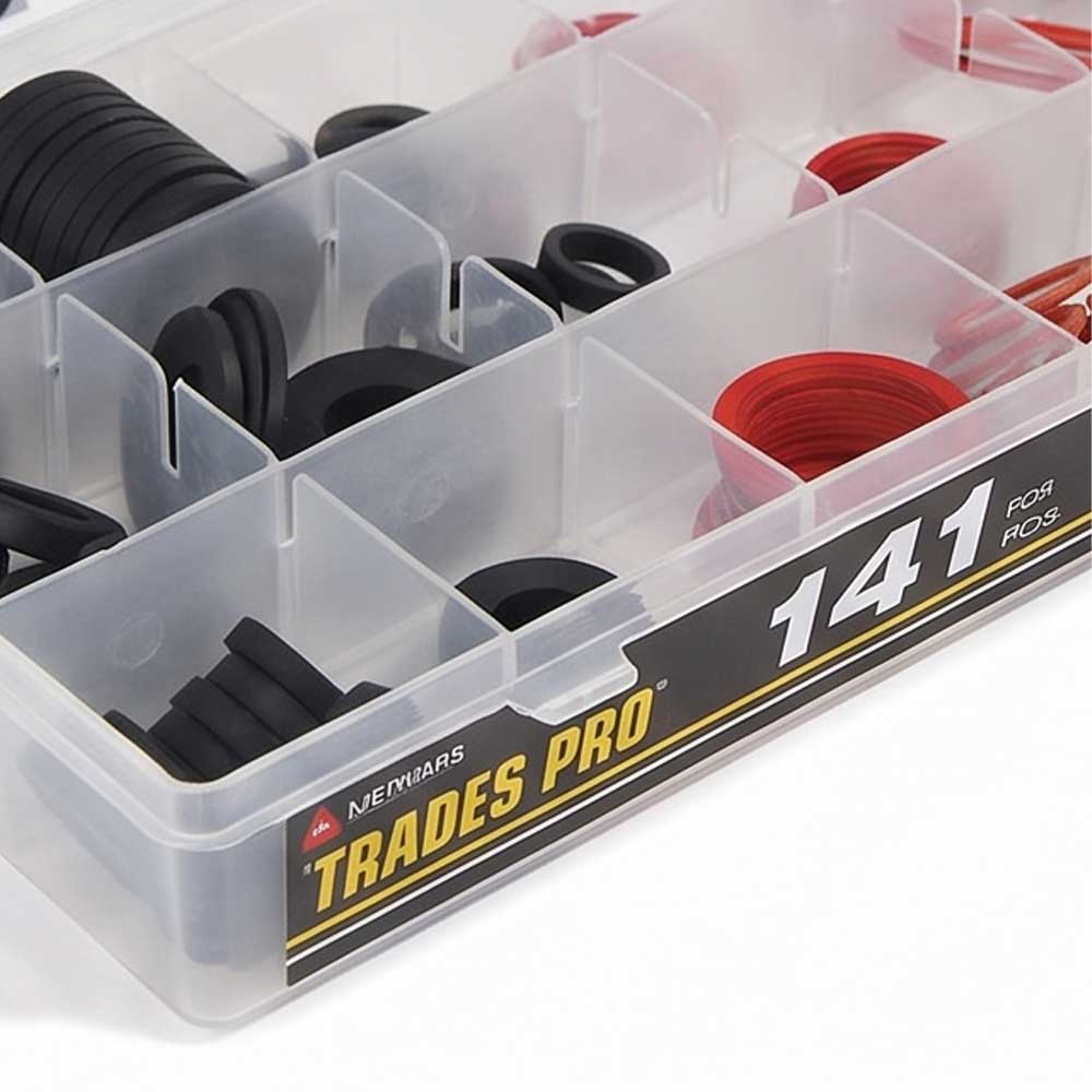 383 Pcs Rubber Sealing Washer Kit