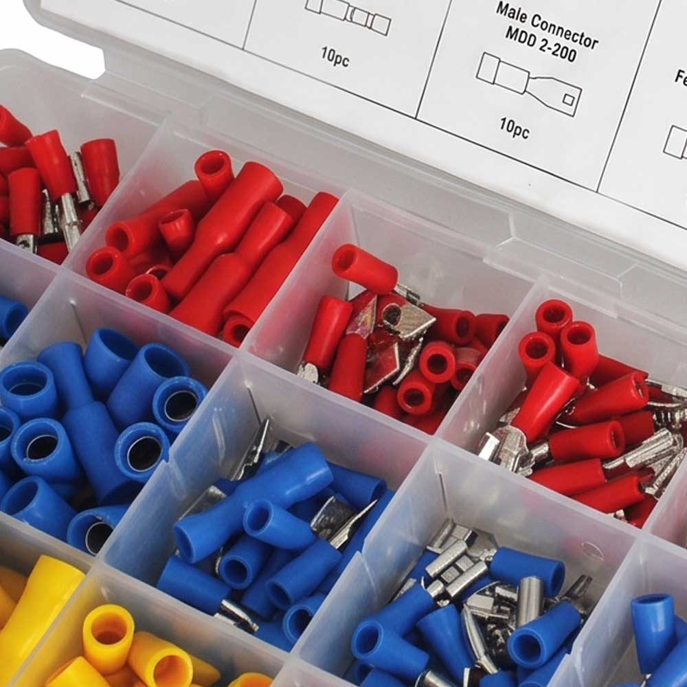 120 Pcs Wire Terminal Crimping Kit