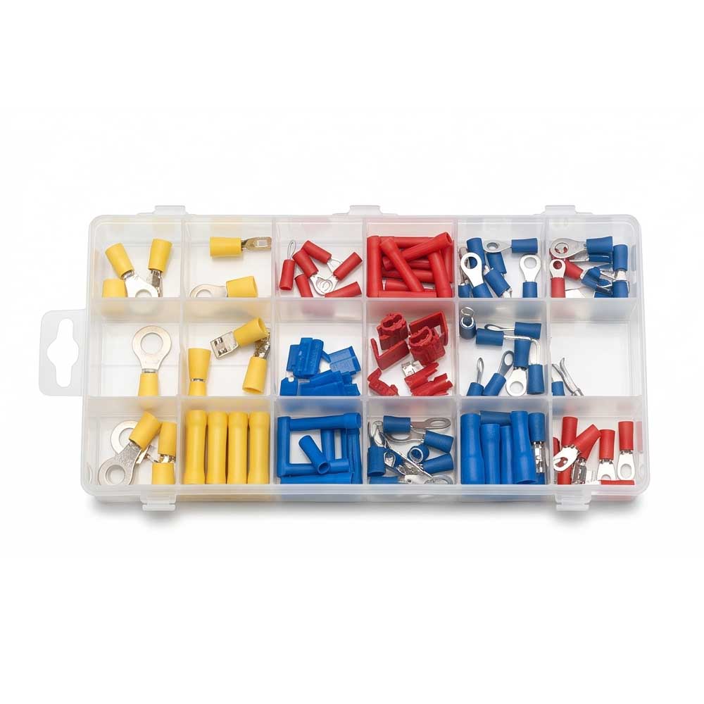 180 Pcs Terminal Butt Crimp Write Connector Kit