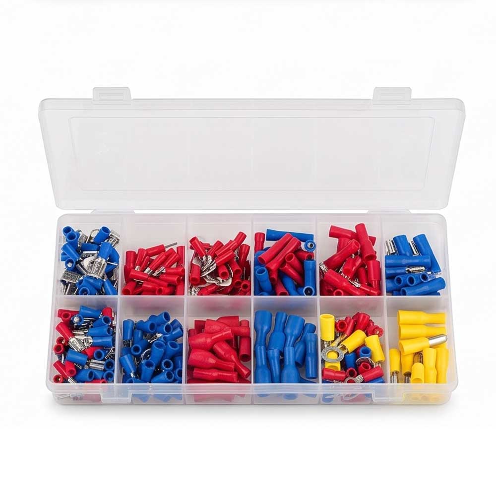 200 Pcs Insulated Terminal Kit
