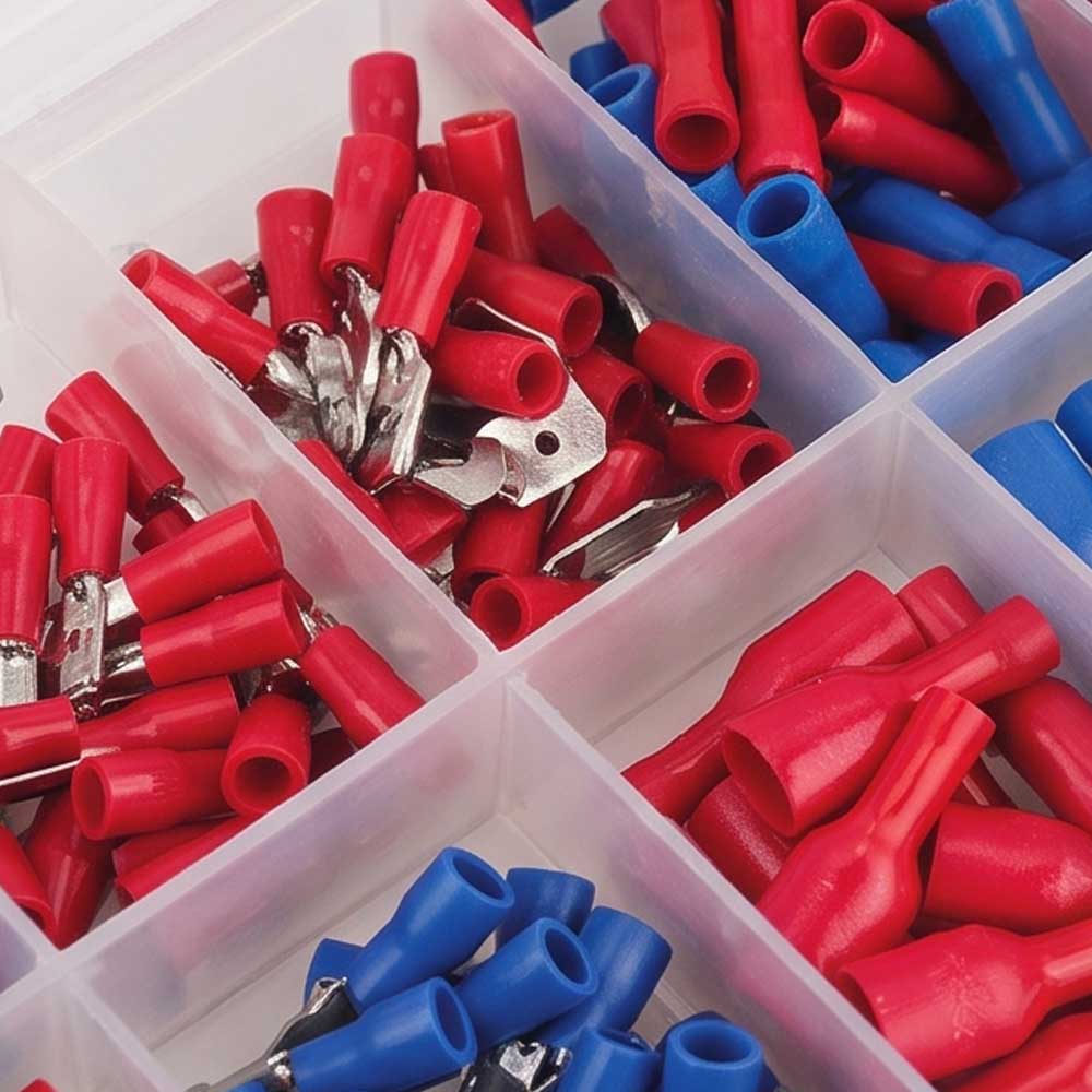 260 Pcs Insulated Terminal Kit Crimp Wire Connector