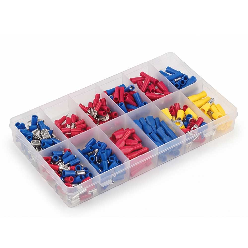 260 Pcs Insulated Terminal Kit Crimp Wire Connector