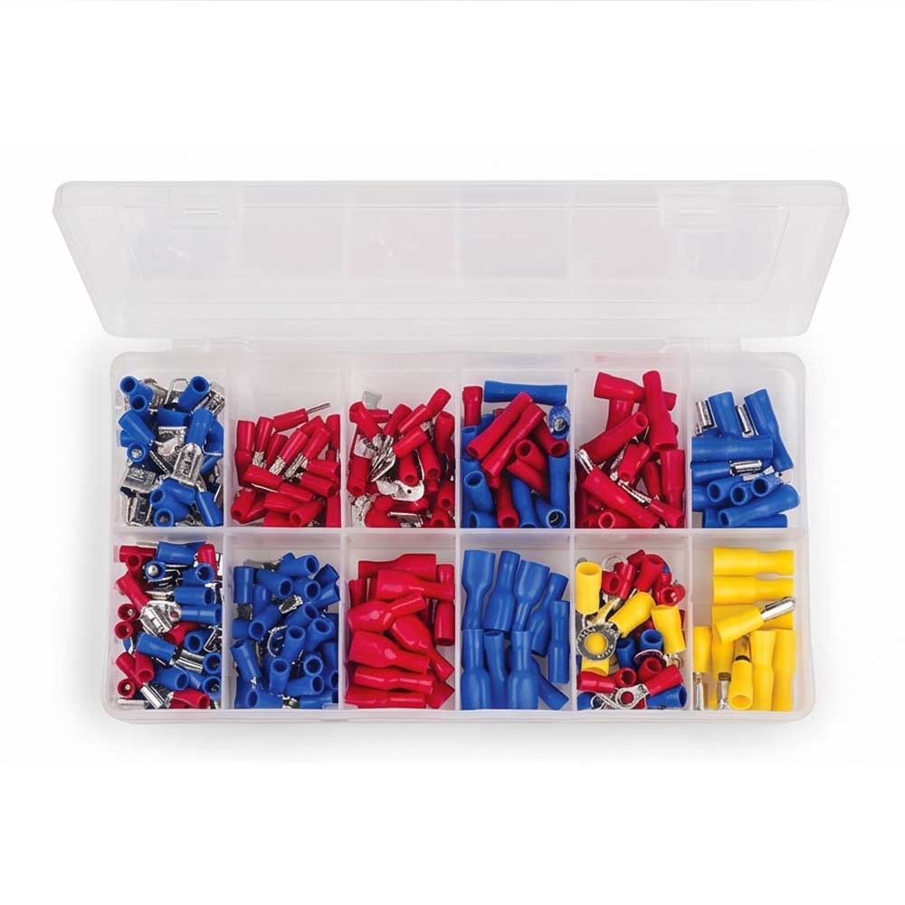 260 Pcs Insulated Terminal Kit Crimp Wire Connector
