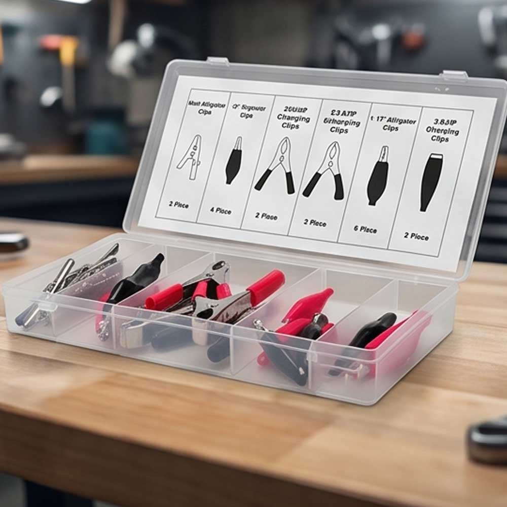 24 Pcs Alligator Clip Connector