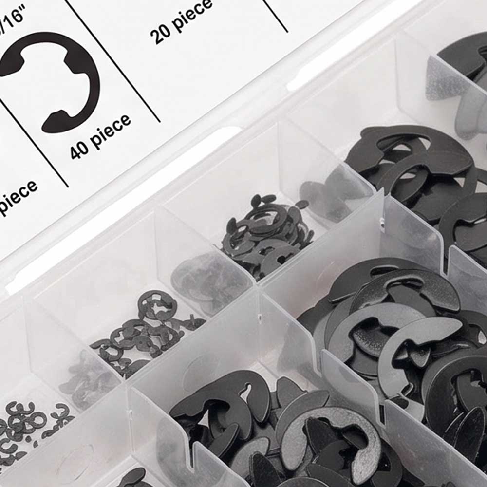 300 Pcs Snap Ring C Clip Kit 9 Sizes