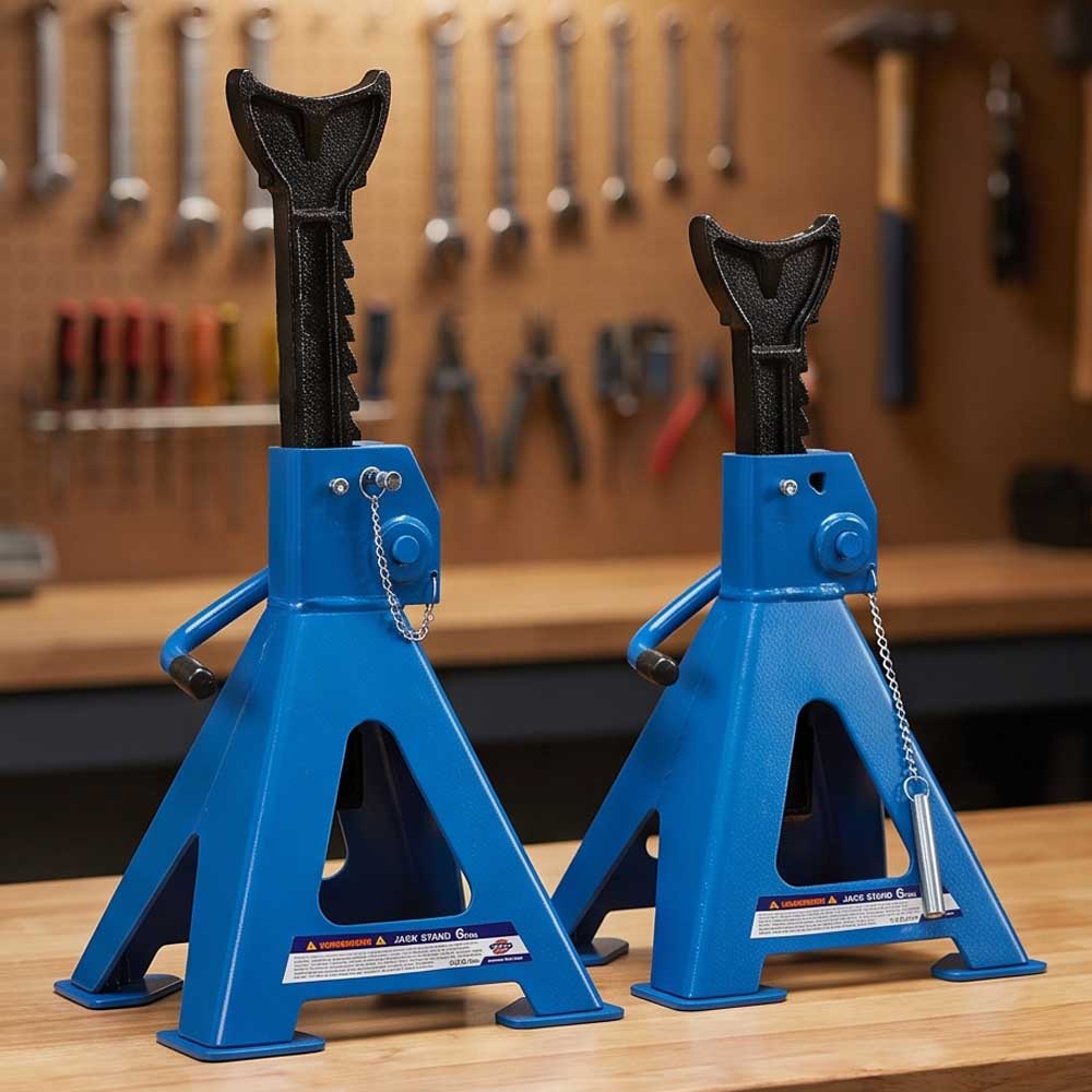 3 Ton & 6 Ton Jack Stand With Safety Pin