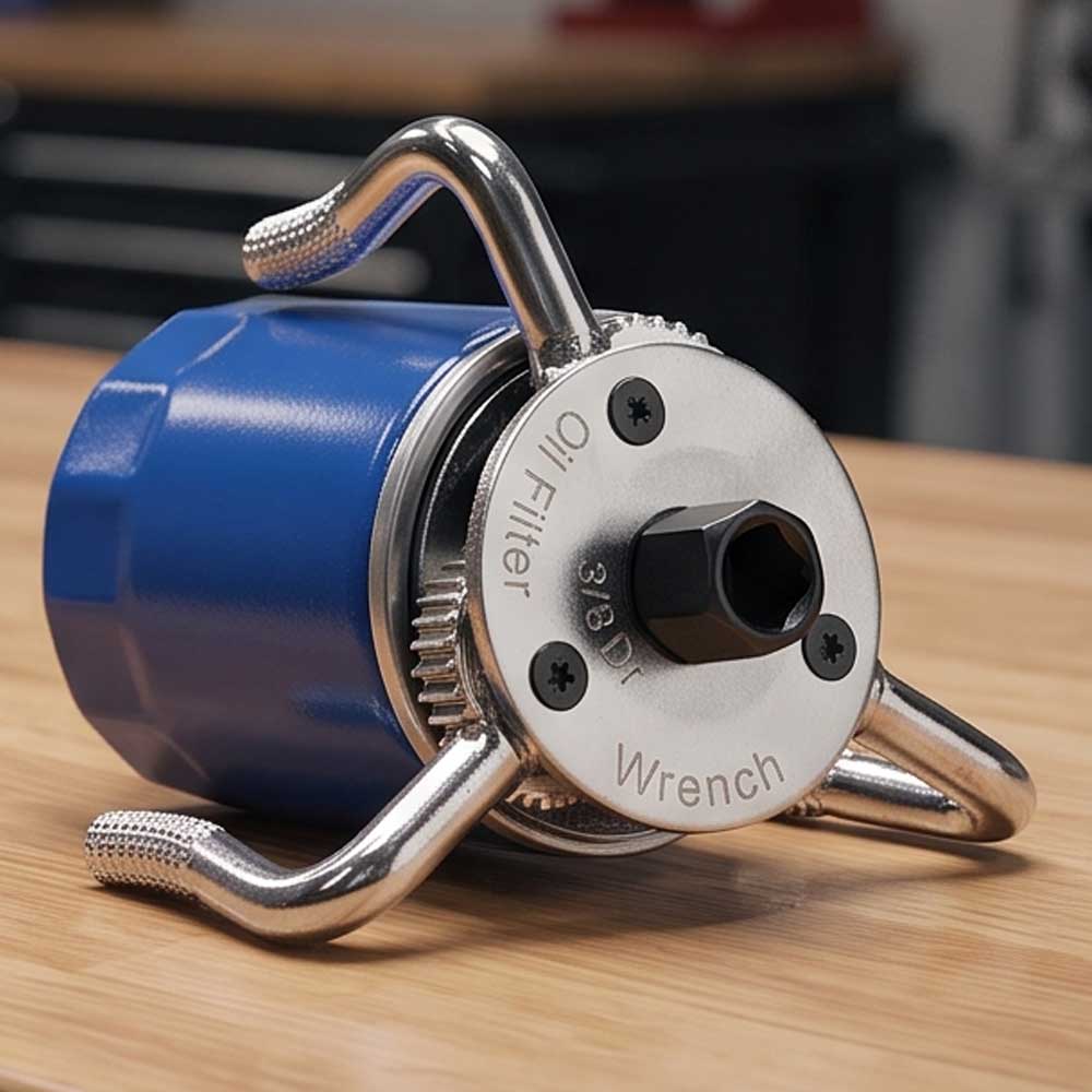 Round 3 Leg Bent Oil Filter Wrench
