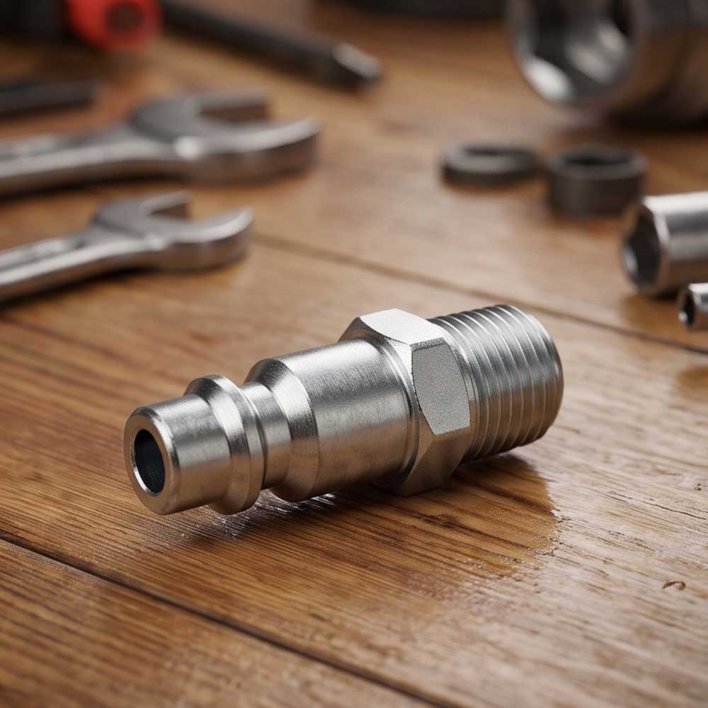 Male Thread Quick Disconnect Coupler European Type