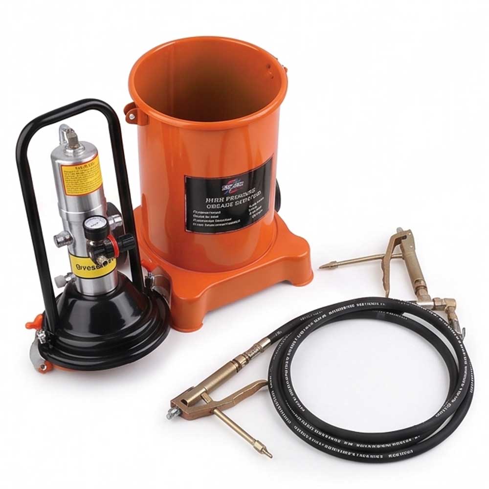 12L Pneumatic Air Grease Bucket