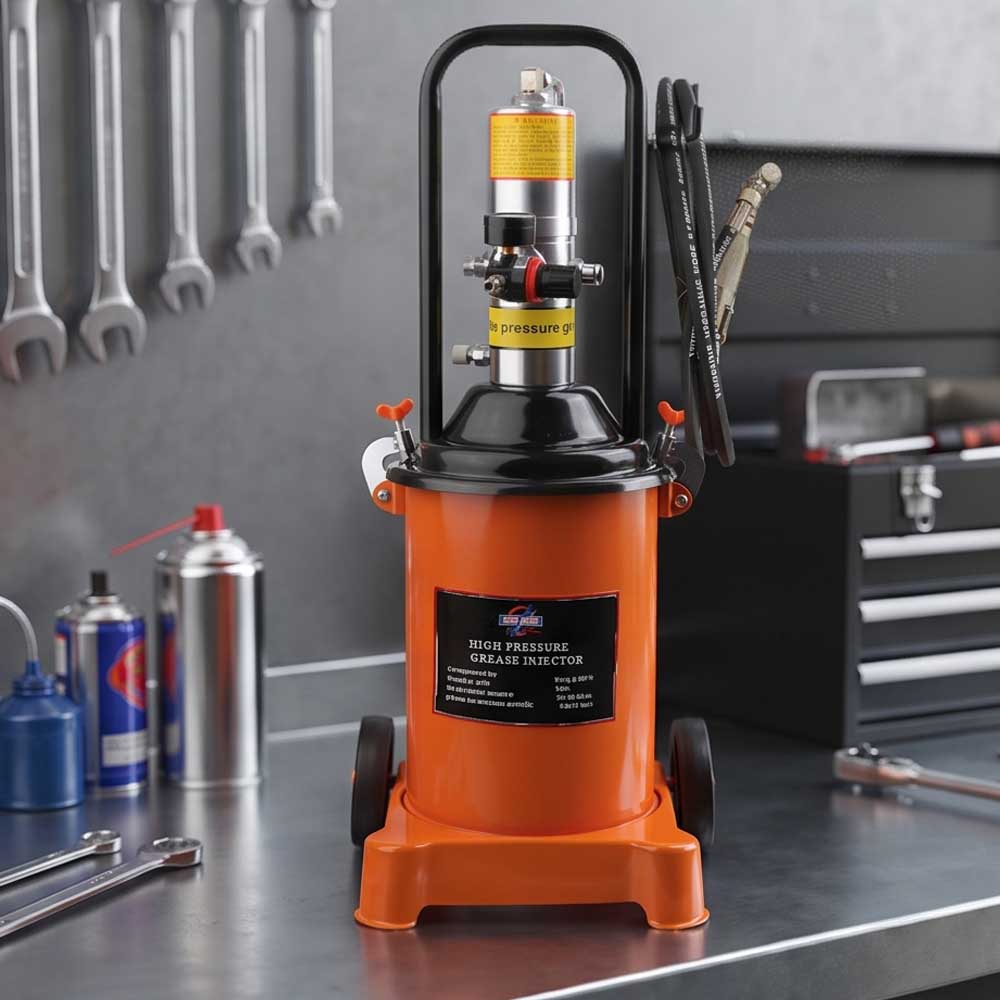 12L Pneumatic Air Grease Bucket