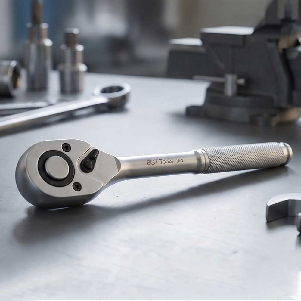 Steel Handle Ratchet Handle