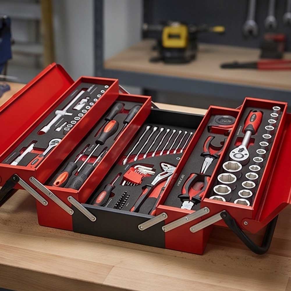 86 Pcs % Layer Tools Box