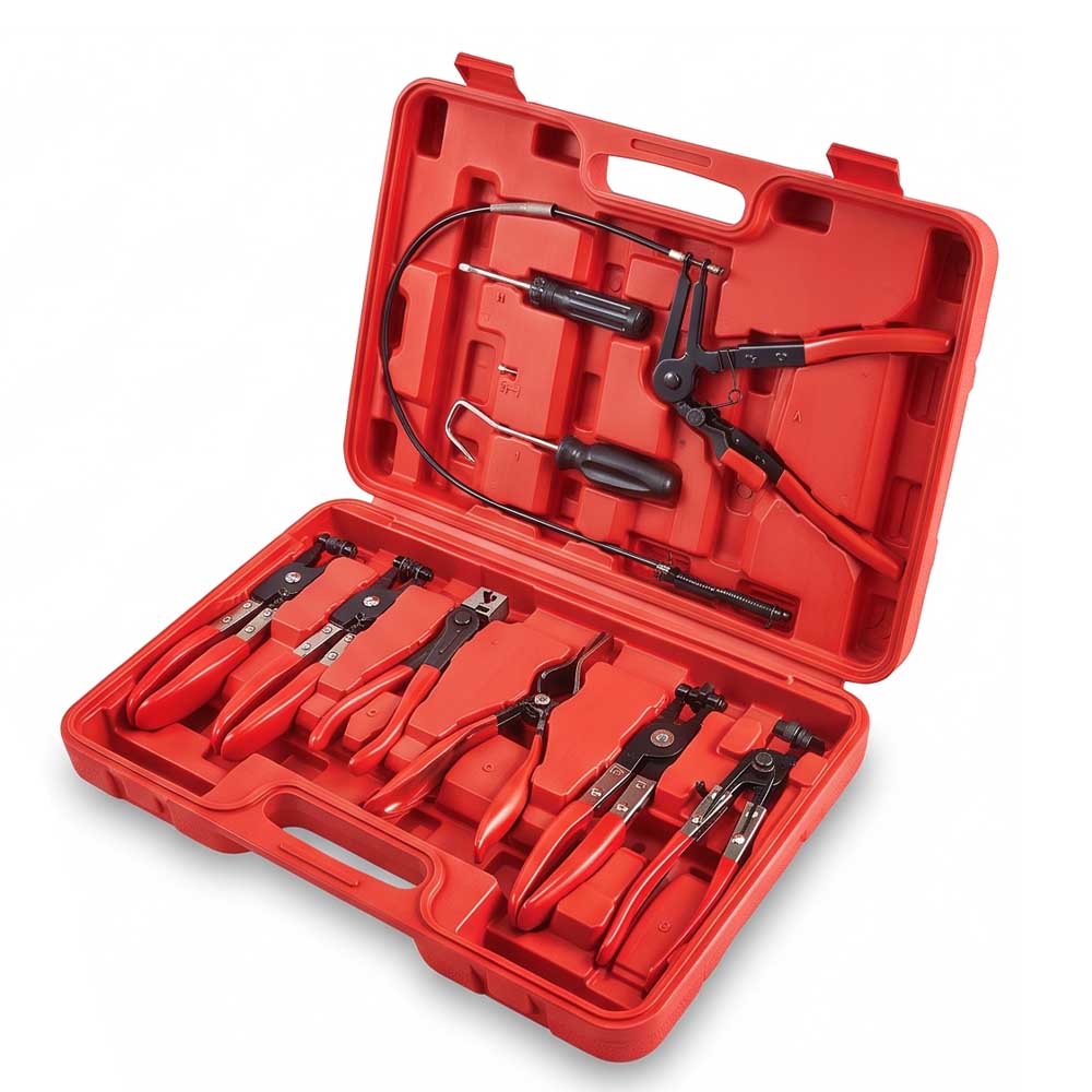 9 Pcs Hose Clamp Plier Set