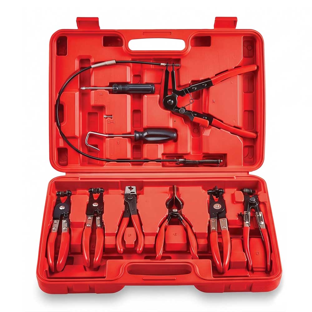 9 Pcs Hose Clamp Plier Set