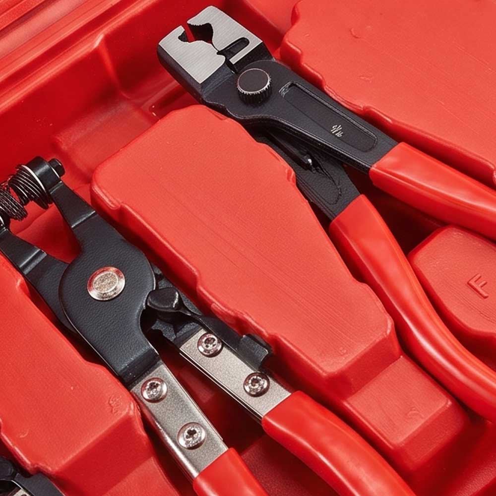 9 Pcs Hose Clamp Plier Set