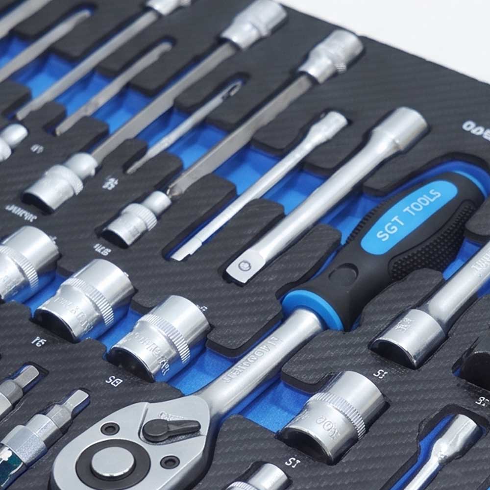 242 Pcs 7 Drawer Tool Trolley
