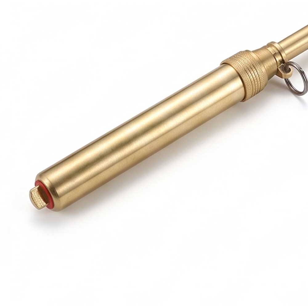 Brass Tyre Pressure Gauge Pen Type