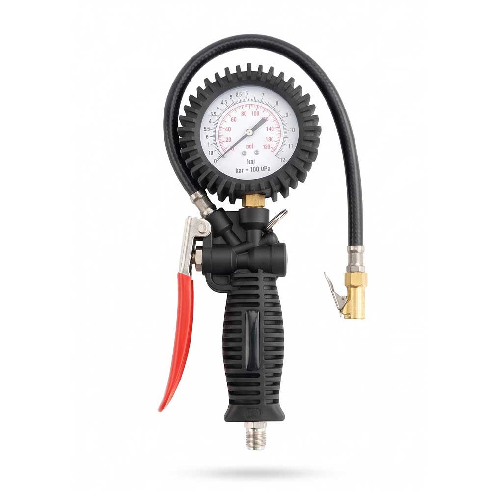 Tyre Inflator Gauge Rubberized