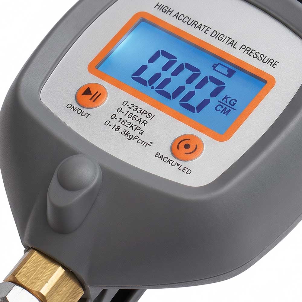 Digital Tyre Pressure Gauge Shockproof