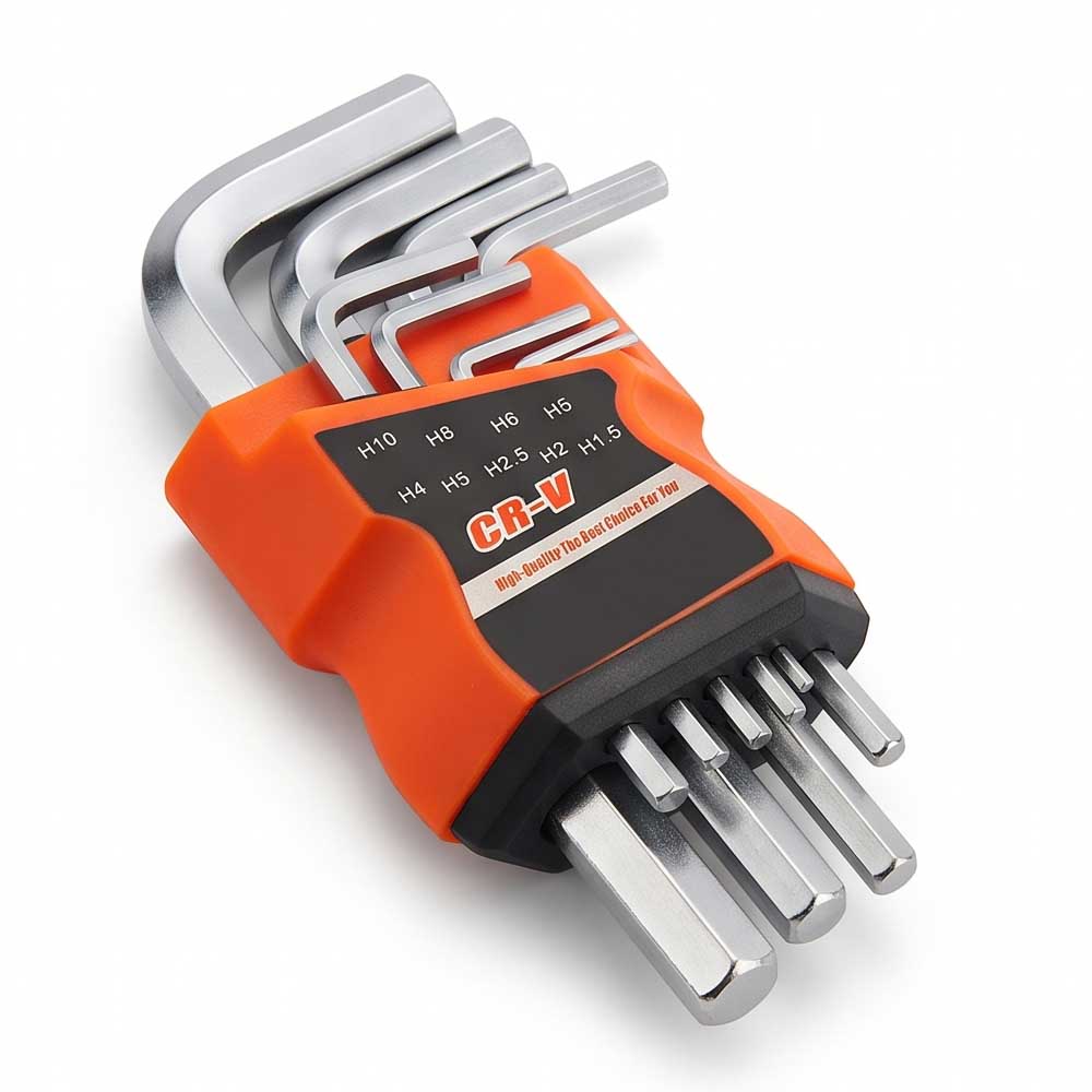 9 Pcs Hex Allen Key Set