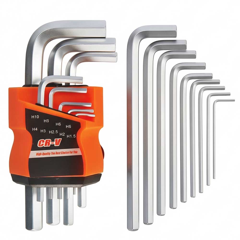 9 Pcs Hex Allen Key Set