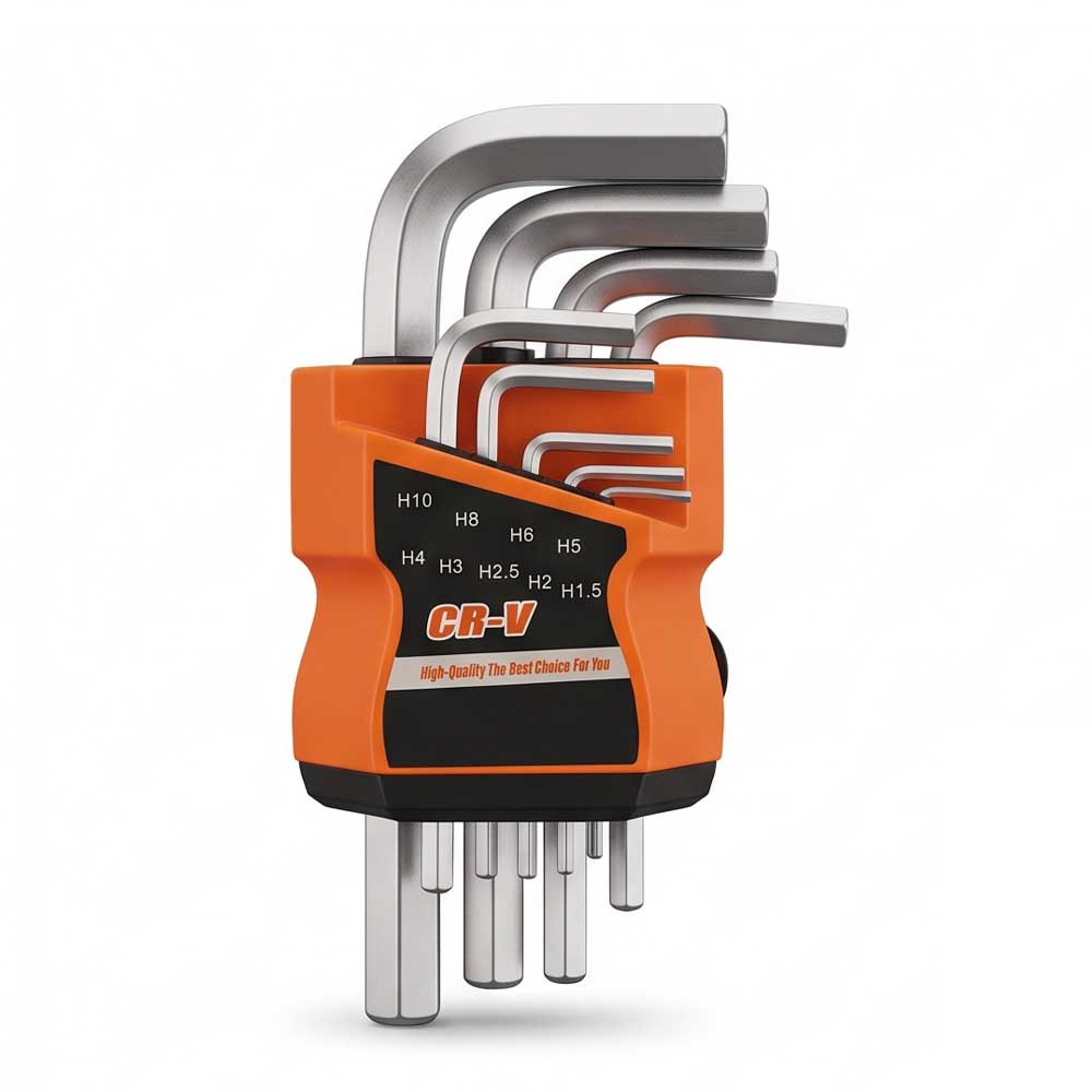 9 Pcs Hex Allen Key Set