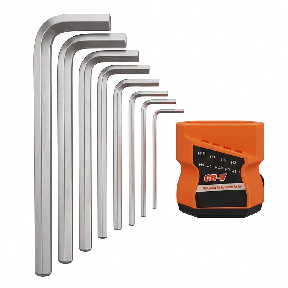 9 Pcs Hex Allen Key Set