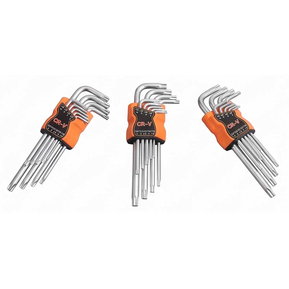 9 Pcs Torx Allen Key Set