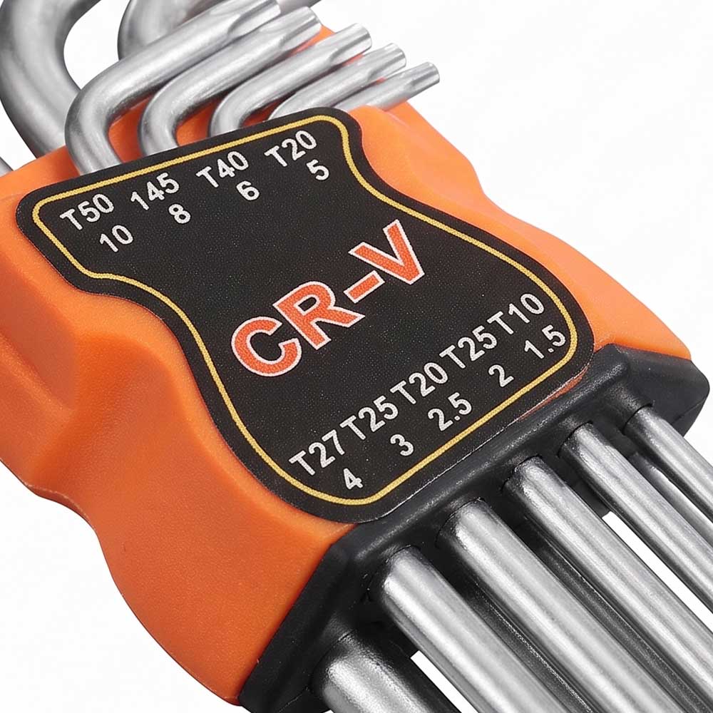 9 Pcs Torx Allen Key Set