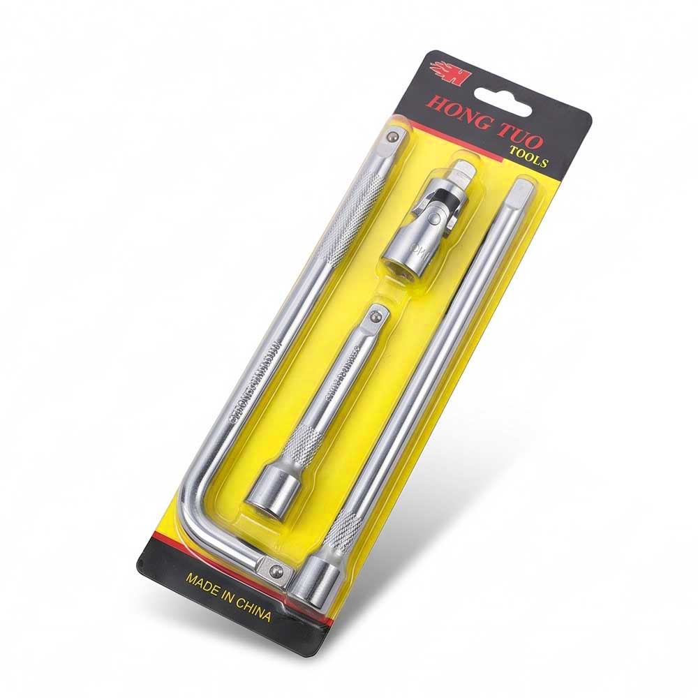 3 Pcs Extension Bar & Sliding T handle set