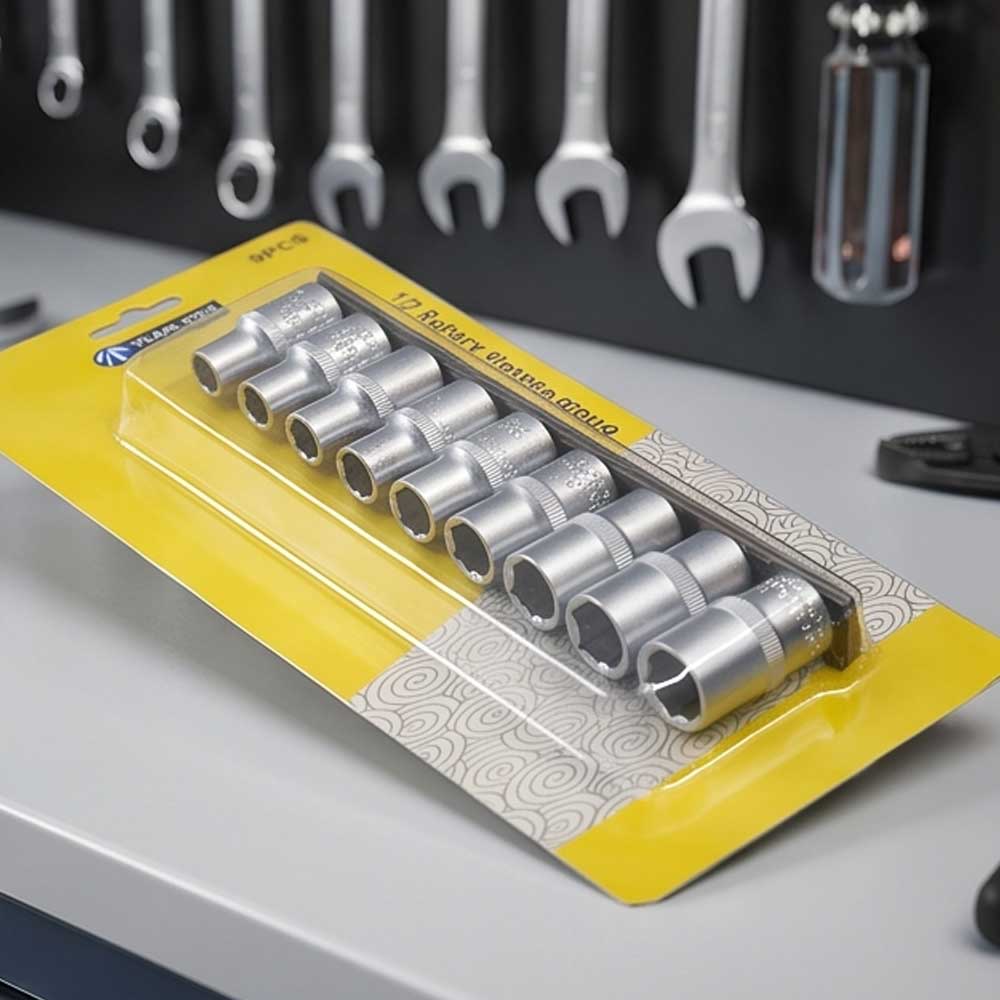 9 PCS E SOCKET SET (TORX)