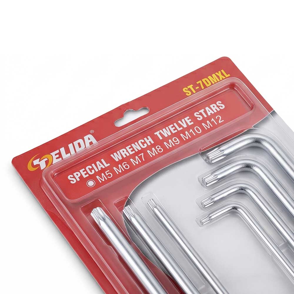 8 Pcs Spline L Key Set