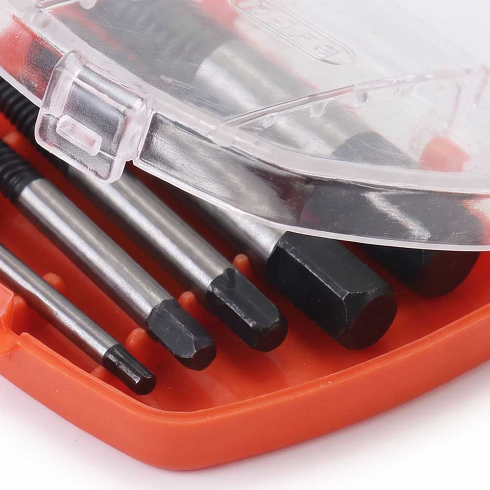 6 Pcs Stripped Screw Extractor Set