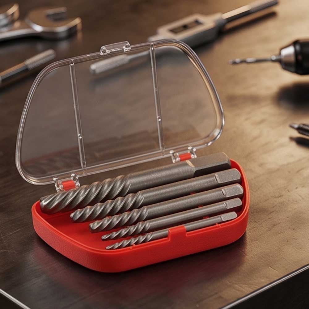 5 Pcs Screw Extractor Set