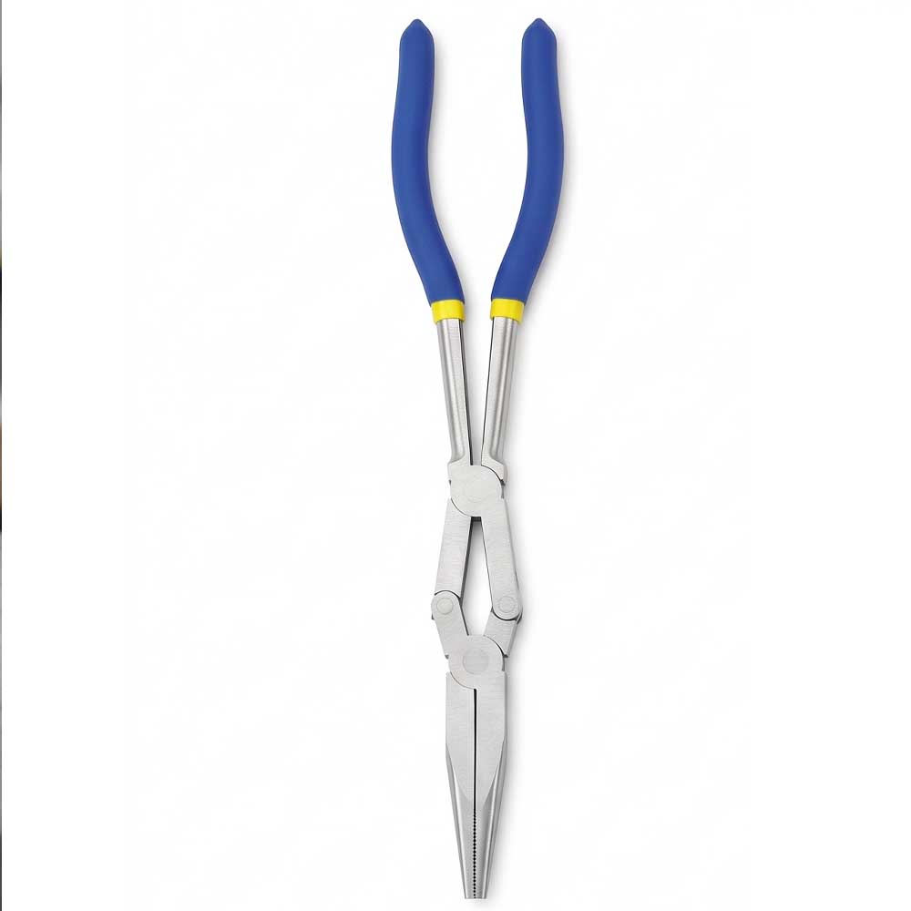 Straight Flat Extra Nose Long Reach Plier