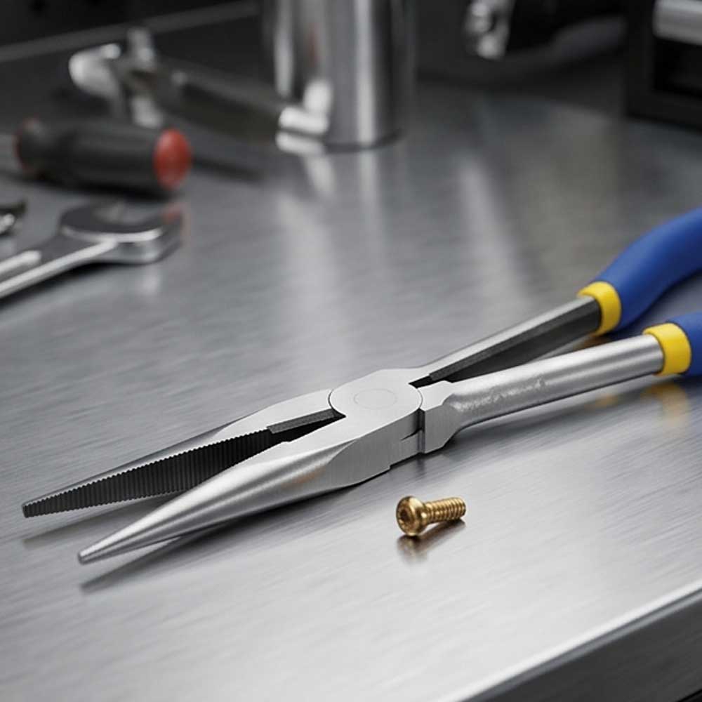 Straight Nose Long Reach Plier