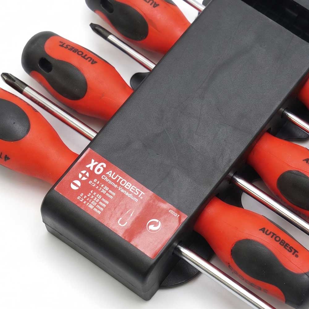 6 Pcs Screwdriver Set Magnetic Tip