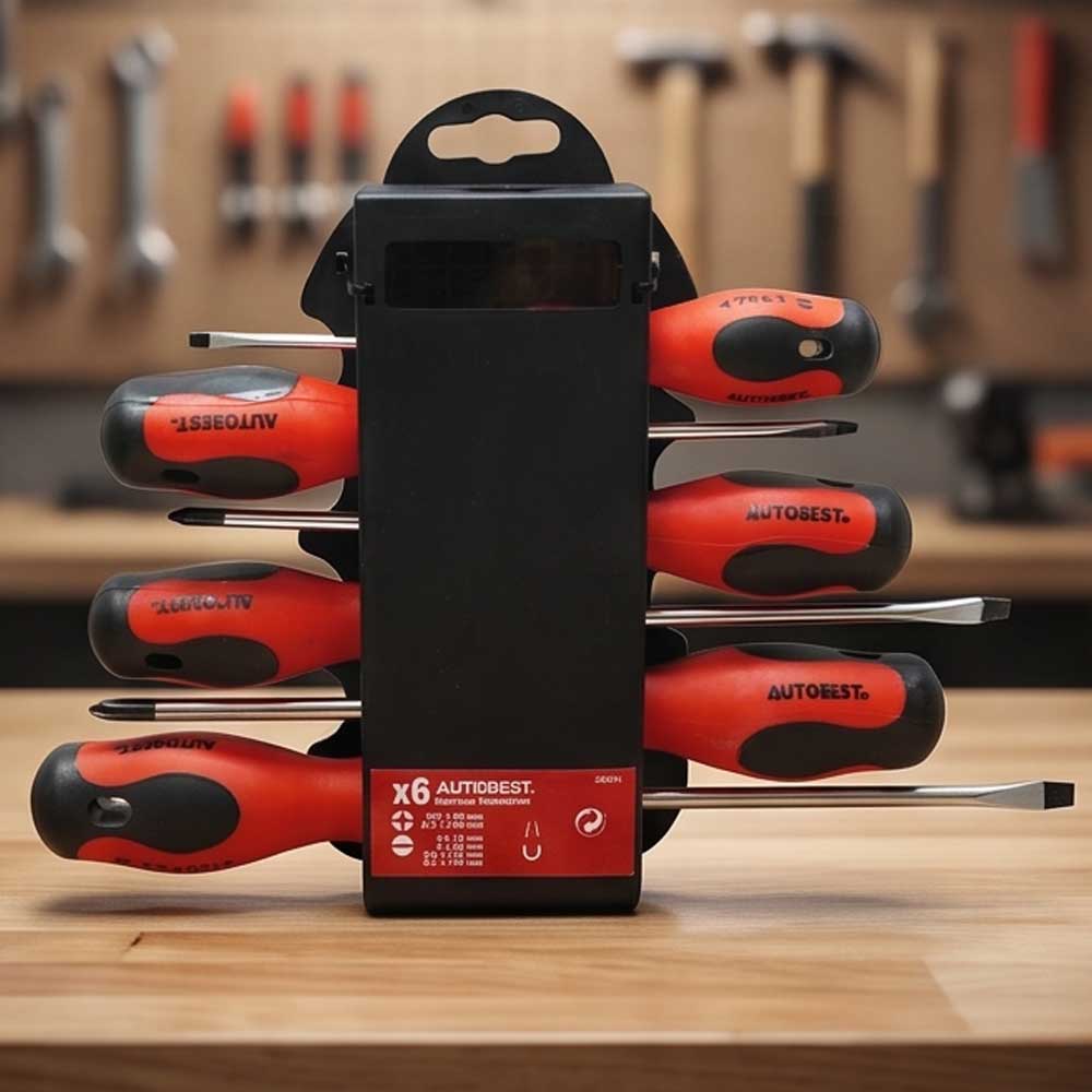 6 Pcs Screwdriver Set Magnetic Tip