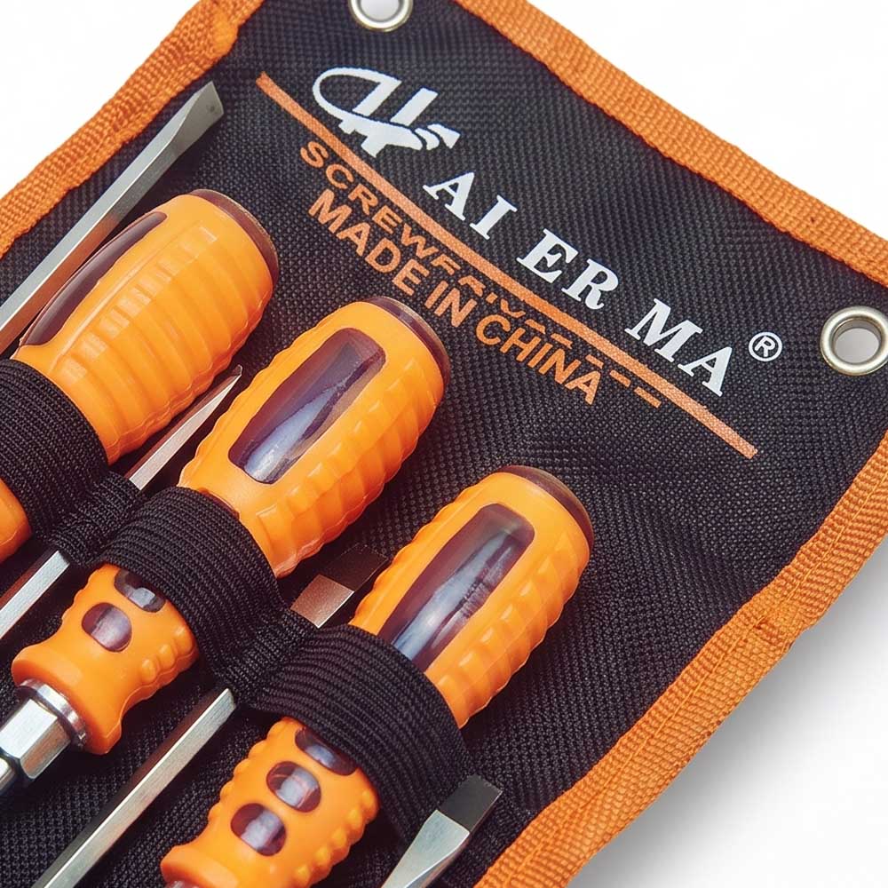 7 Pcs Hammering Screwdriver Set