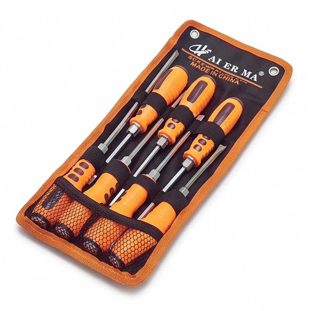 7 Pcs Hammering Screwdriver Set