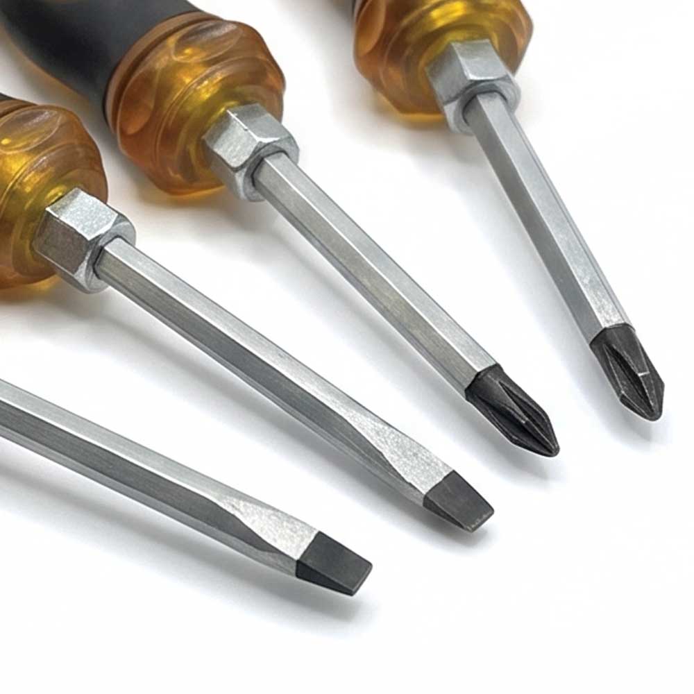 7 Pcs Hammering Screwdriver Set
