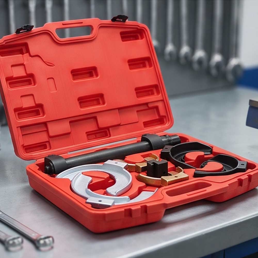 Interchangeable Fork Spring Compressor Set