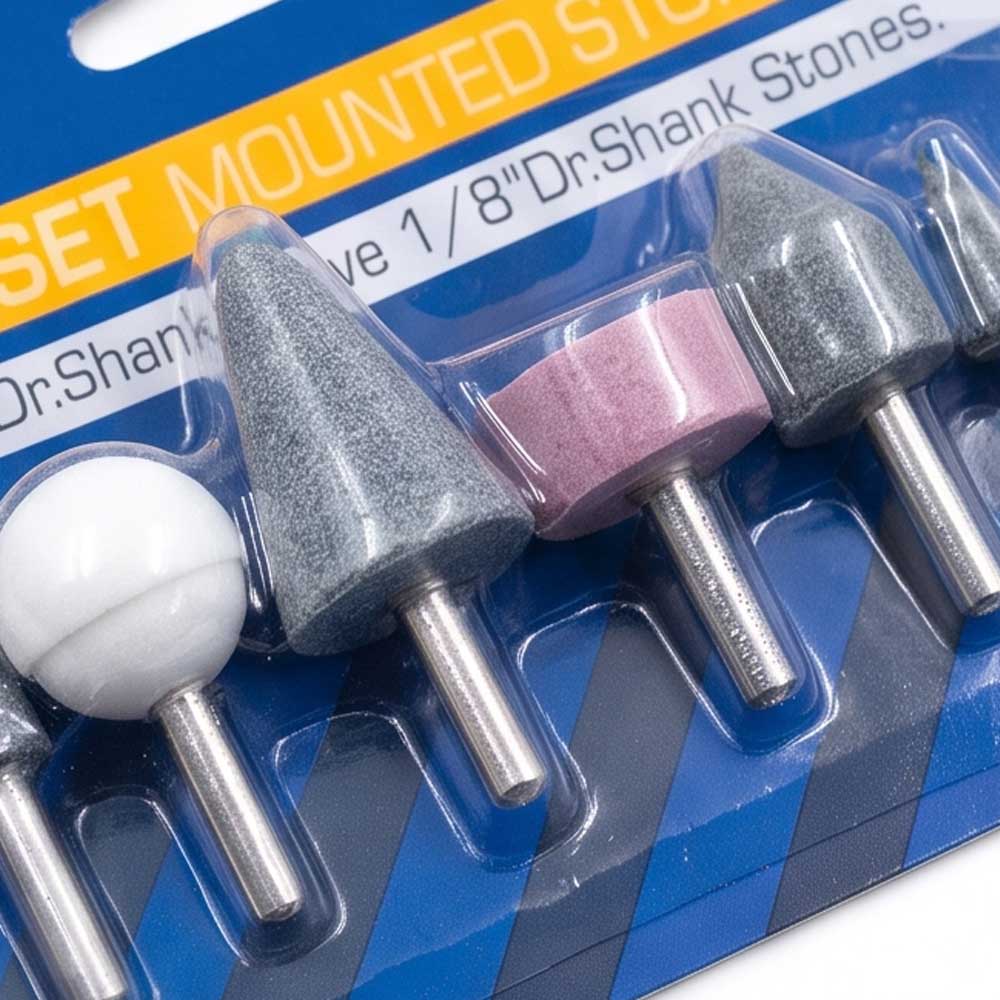 10 Pcs Grinding MountedStone Bit Set