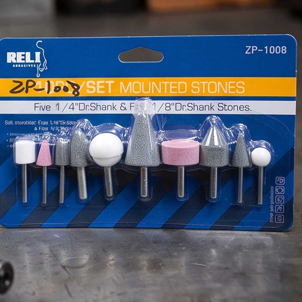 10 Pcs Grinding MountedStone Bit Set