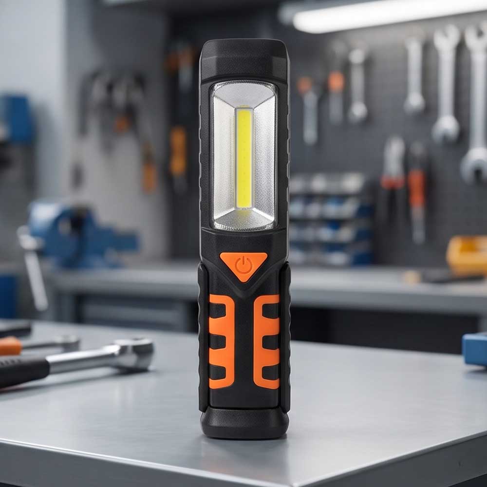 Rechargable LED Light With Adaptor Charger