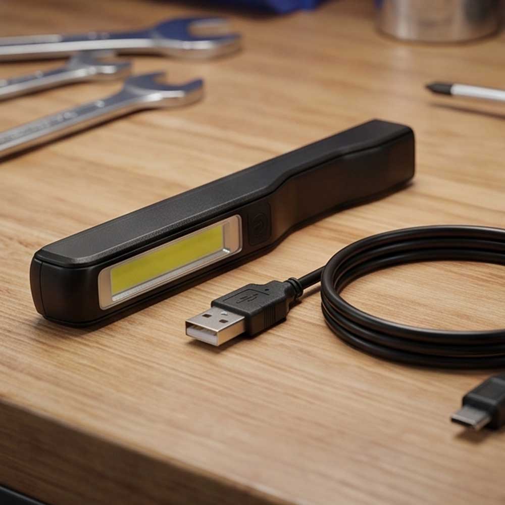 Pencil Pocket Rechargeable Cob LED Light